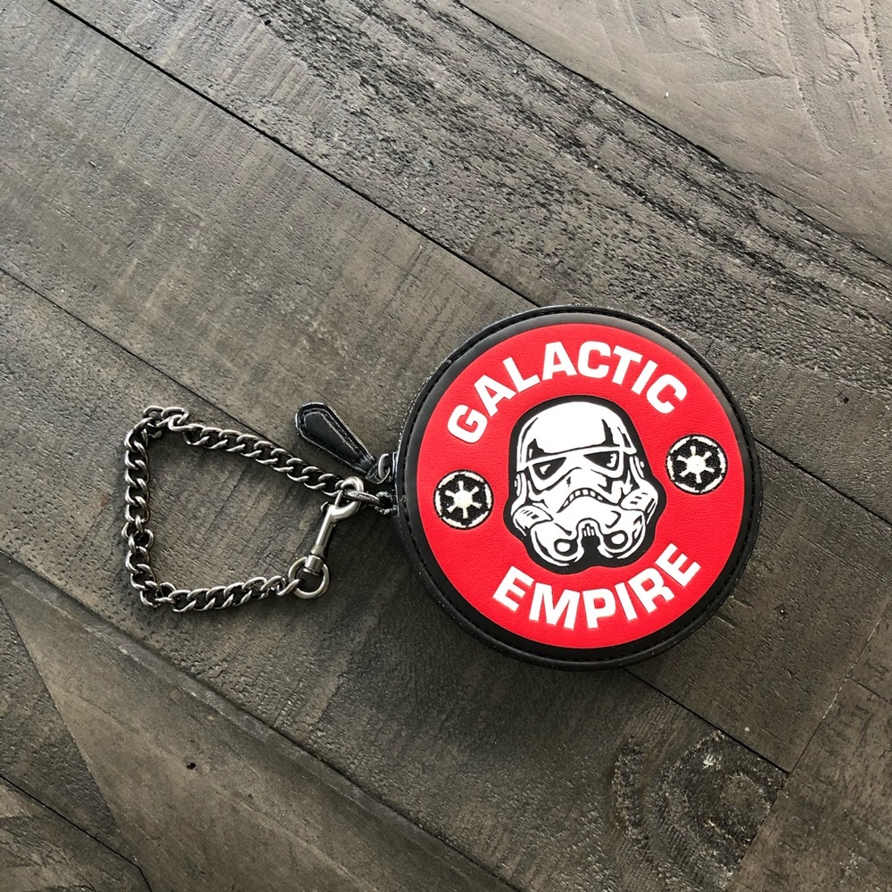 🚫SOLD — COACHxStarWars round coin case